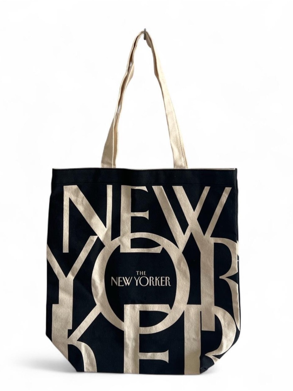 NWOT - The New Yorker Tote Bag - black background #newyorker #newyork